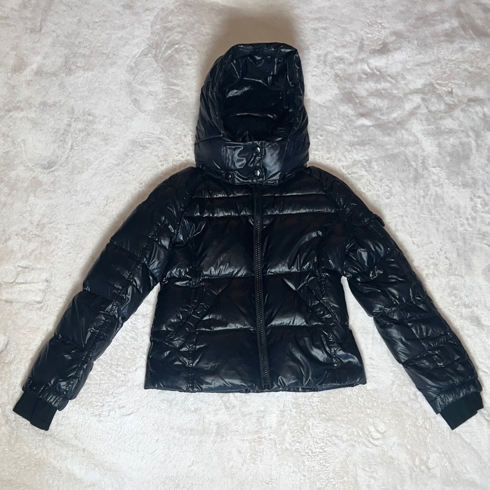 Reposhed Black Puffer Jacket for Kids